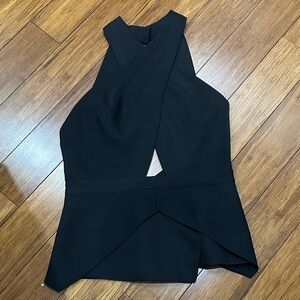 BCBGMaxAzria Elegant Black Blouse top
